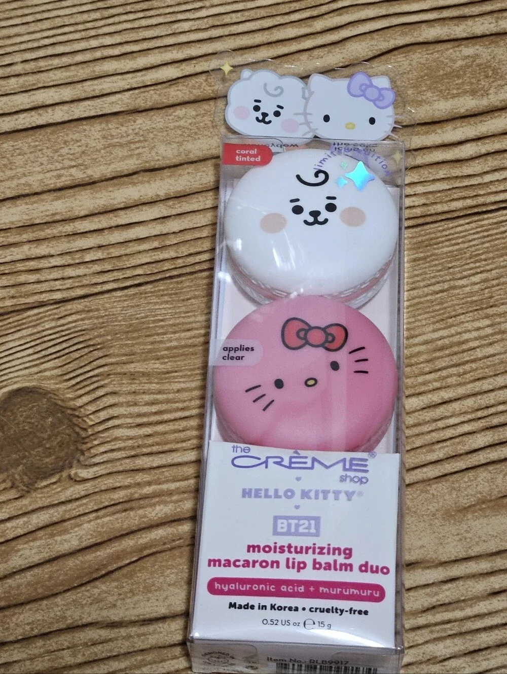 Hello Kitty Creme Shop Macaron Lip Duo Set